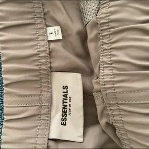 Fear of god essentials track lounge pants